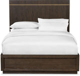 Addams Brown Queen Panel Bedroom 4pc Set