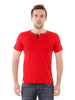 Daneaxon Red Henley T Shirt