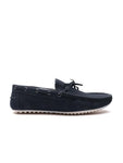 Fastalas Navy Suede Boat Shoes