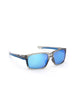 Men Mirrored Rectangular Sunglasses