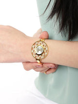 Arumkick Gold-Toned Wrist Watch