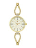 Arumkick Pearly White Studded Analogue Watch