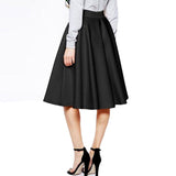 Vintage Women Stretch High Waist