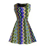 Women Casual Chiffon O-Neck